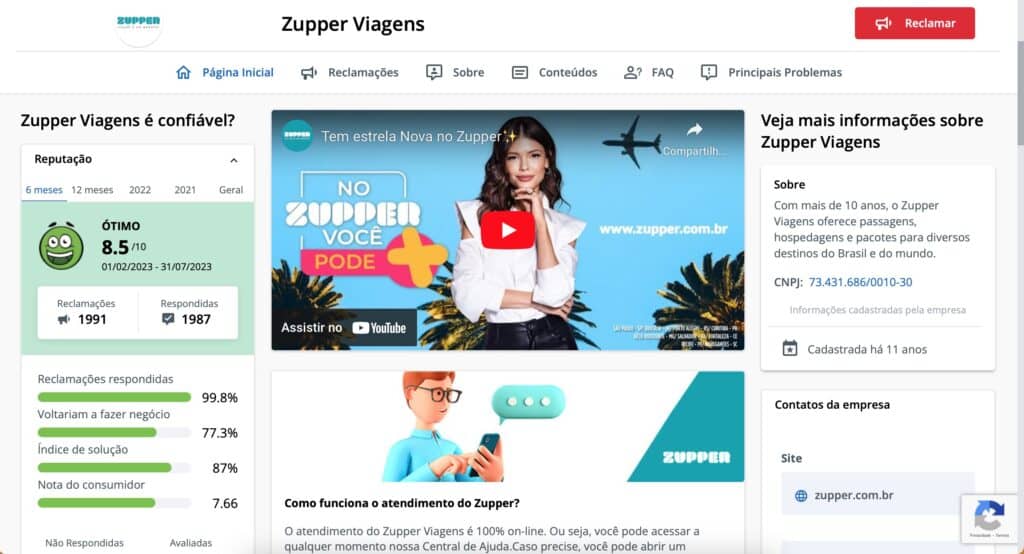 zupper é confiável