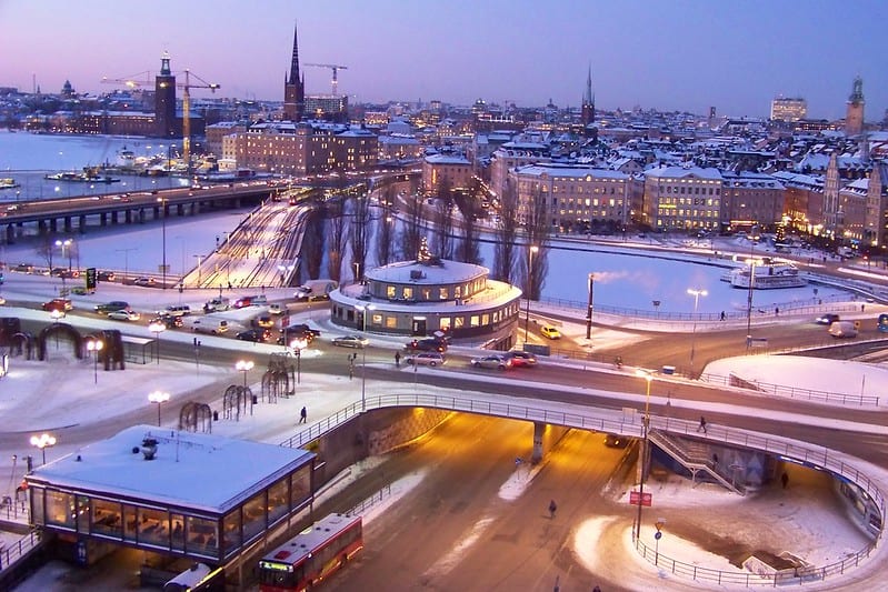 neve na Europa