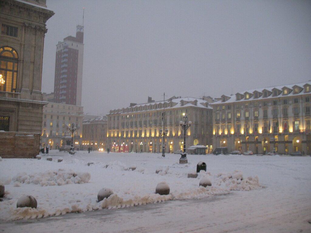 neve na Europa