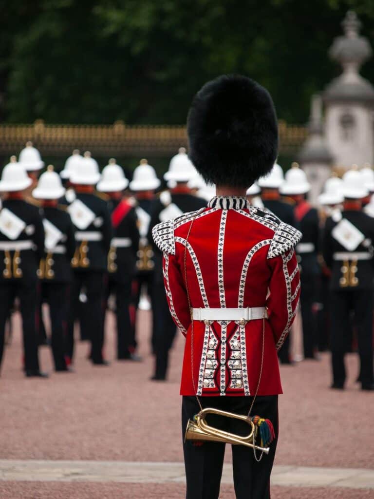 troca de guarda em Londres