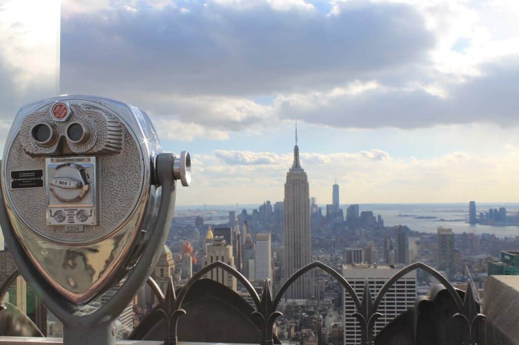cenários de filmes e séries em Nova York