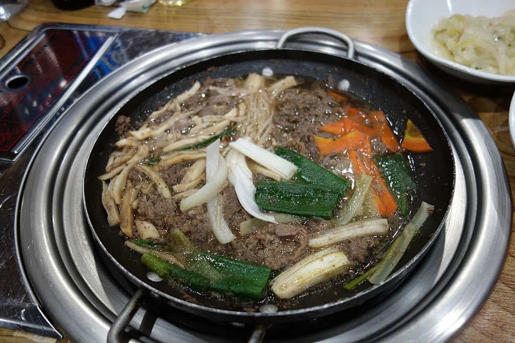 Comidas coreanas