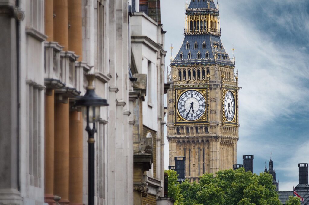 Pontos turísticos na Inglaterra