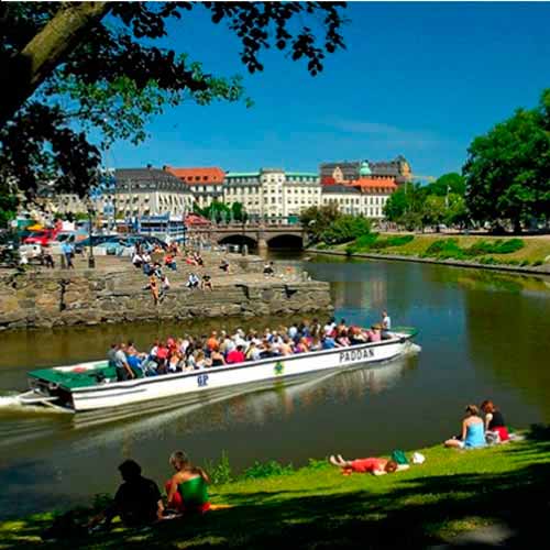 Cruzeiro canais de Gotemburgo