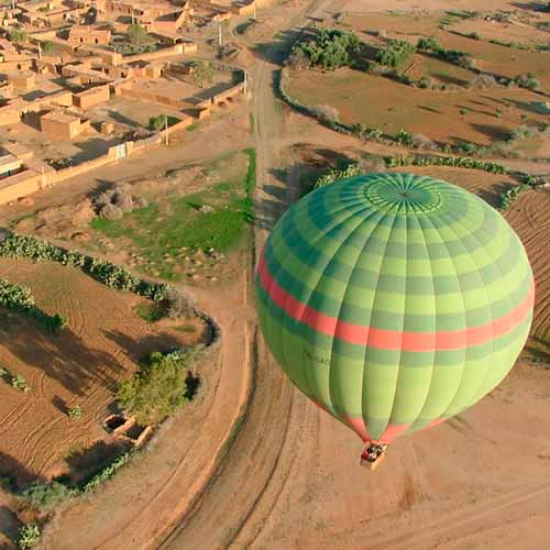 Marrakech by air (Passeio de balão)