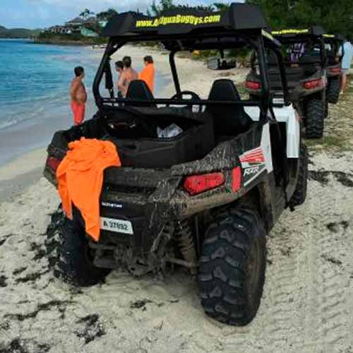 Passeio de buggy pela ilha