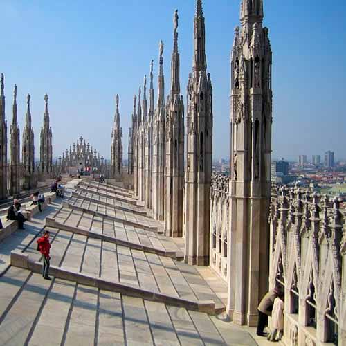 Terraço Catedral de Milão